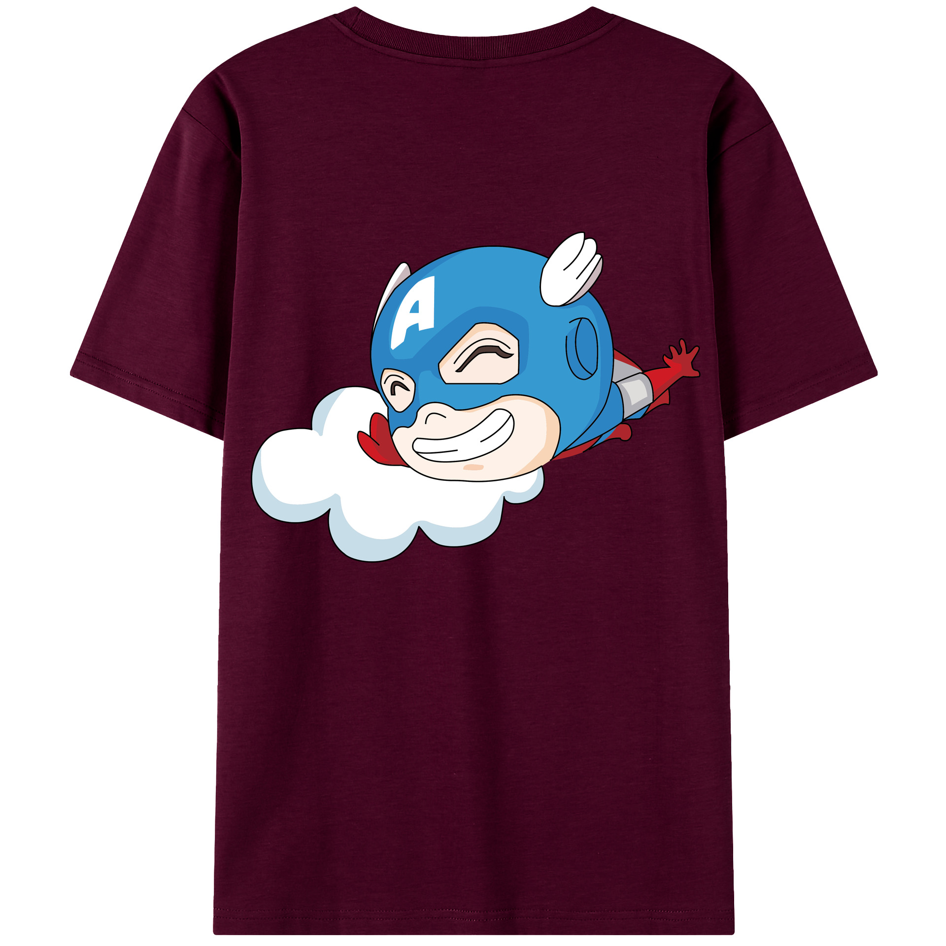 （画像用） アベンジャーズ The Avengers レディース半袖Tシャツ(バックプリント)